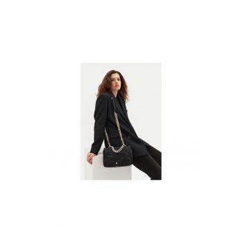 Geanta dama  304362637 - Piele ecologica - Negru