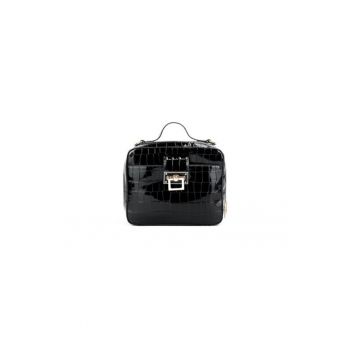 Geanta dama 305117267 - Piele ecologica - Negru Geanta dama 305117267 - Piele ecologica - Negru