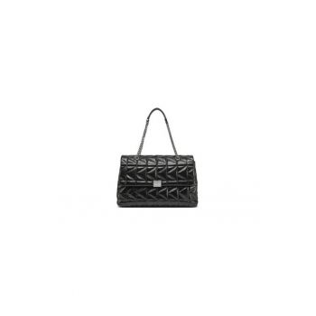 Geanta dama  8721066256393 - Piele ecologica - Negru
