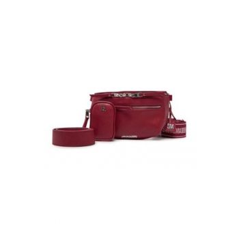 Geanta dama  bordo - material plastic