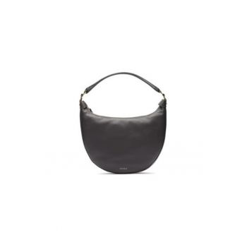Geanta dama  E1 P2F 13 02 01 - Piele naturala - Bleumarin