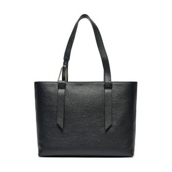 Geanta dama  E1 R1K 11 01 01 - Piele naturala - Negru