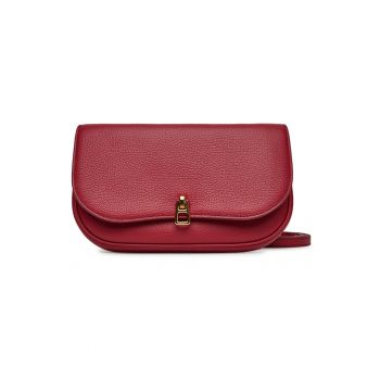 Geanta dama  MQF 55 01 01 R16 - Piele naturala - Visiniu