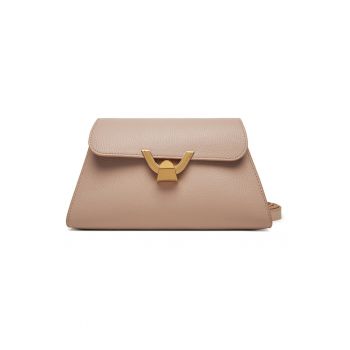 Geanta dama  QTF 12 03 01 N12 - Piele naturala - Bej