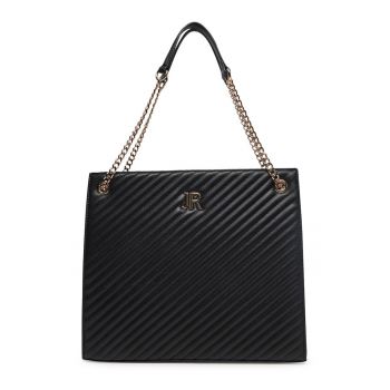 Geanta dama  RWP25500BO - Piele naturala - Negru