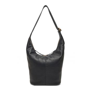 Geanta dama  S4A 13 01 01 001 - Piele naturala - Negru