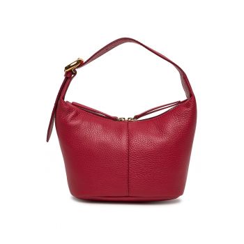 Geanta dama  S4A 53 01 01 R16 - Piele naturala - Rosu