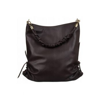 Geanta dama -  tote - neagra - 1 compartiment - 3 buzunare