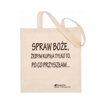 Geanta de umar bej - tip shopper - din bumbac - cu manere lungi - format A4