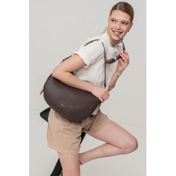 Geanta din piele ecologica cu bareta de umar Easy