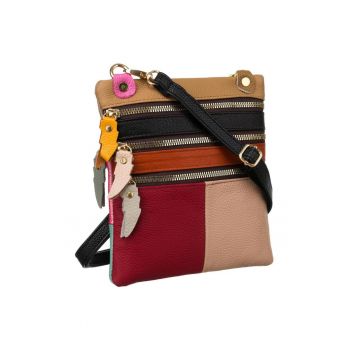 Torebka 1718-SKL Crossbody Skóra naturalna