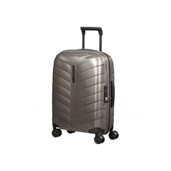 Troler de cabina Attrix Spinner - expandabil - 55x40x20cm - verde dune Troler de cabina Attrix Spinner - expandabil - 55x40x20cm - verde dune