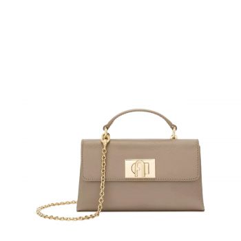 1927 mini crossbody top handle stucco gray