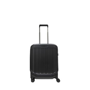 4 wheel cabin suitcase for laptop 17.3 matt black