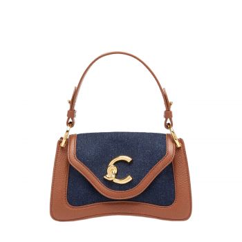 C-me denim mini - blue / den / cognac