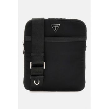 Geanta crossbody cu detaliu logo