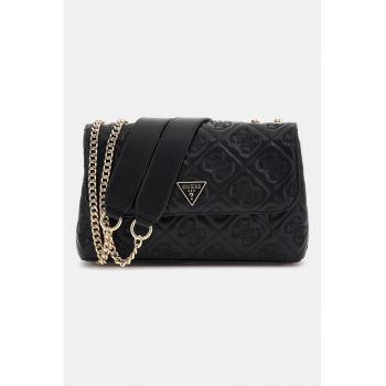 Geanta crossbody cu logo brodat