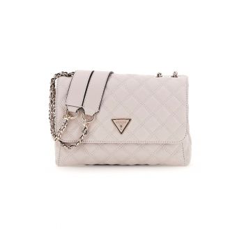 Geanta crossbody din piele ecologica cu aspect matlasat