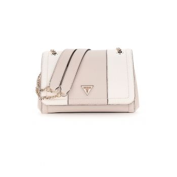 Geanta crossbody din piele ecologica cu bareta din lant