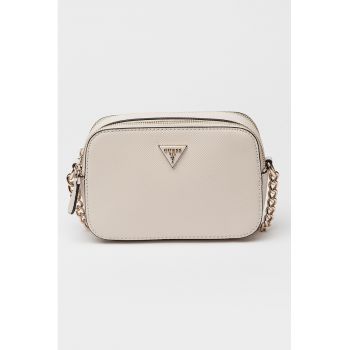 Geanta crossbody din piele ecologica cu doua compartimente Noelle