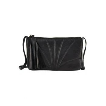 Geanta crossbody din piele naturala