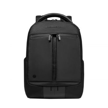 Laptop backpack 14 in recycled fabric