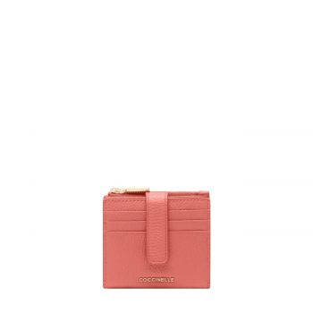 Metallic soft coccinelle logo pink clay Metallic soft coccinelle logo pink clay