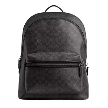 Charter backpack in signature canvas