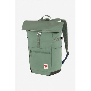 Fjallraven rucsac High Coast Foldsack 24 culoarea verde, mare, uni F23222.614