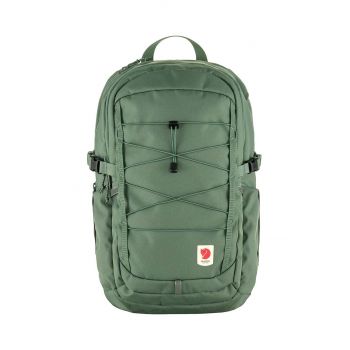 Fjallraven rucsac Skule 28 culoarea verde, mare, neted, F23346.614