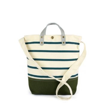 Geanta casual cu dungi tr24176-3_ecru