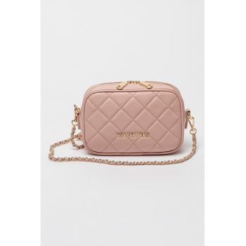 Geanta crossbody de piele ecologica cu aspect matlasat Ocarina