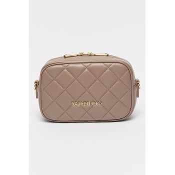Geanta crossbody de piele ecologica cu aspect matlasat Ocarina
