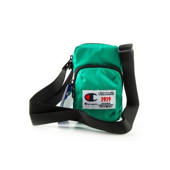 Geanta crossbody unisex cu aplicatie logo