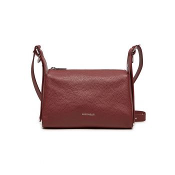 Geanta dama  E5 RPA 55 01 01 - Piele naturala - Maro