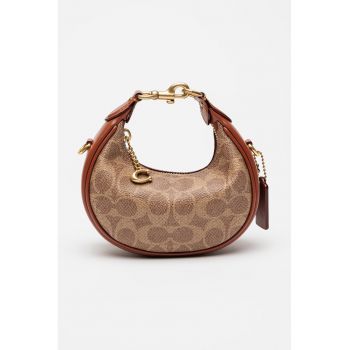 Geanta hobo cu accesoriu logo si model Jonie
