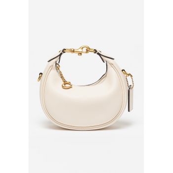 Geanta hobo de piele cu accesoriu logo Jonie