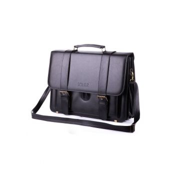 **Geanta barbateasca de umar  S28 Preston Negru