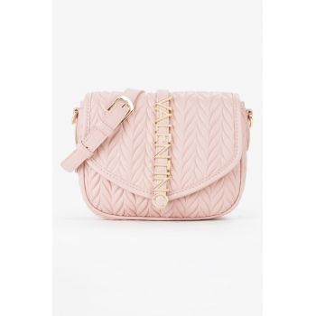 Geanta crossbody cu detaliu cu logo