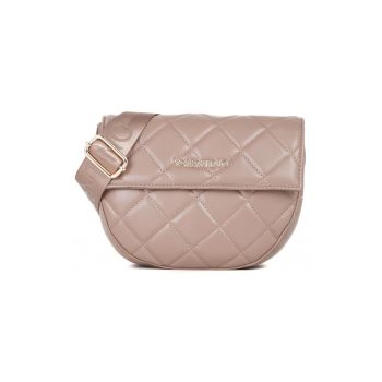 Geanta crossbody de piele ecologica cu bareta cu logo Bigs