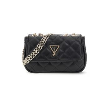 Geanta crossbody de piele ecologica cu bareta lant