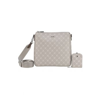 Geanta crossbody de piele ecologica cu model logo Jasmina