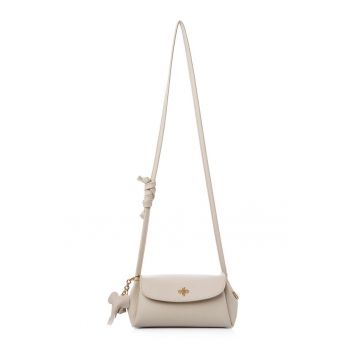 Geanta crossbody din piele ecologica cu logo