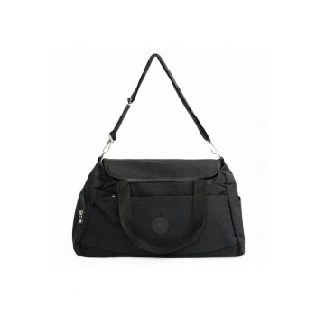 Geanta de voiaj  Lunaro sport pe umar neagra 51×25 - 5×21 cm