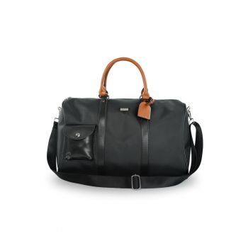 Geanta mare de voiaj de weekend din nailon  FB49 Barrley neagra