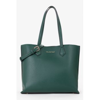 Geanta shopper de piele ecologica cu bareta ajustabila