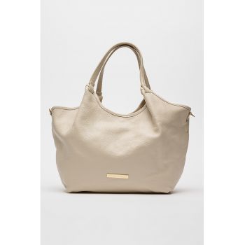 Geanta shopper de piele