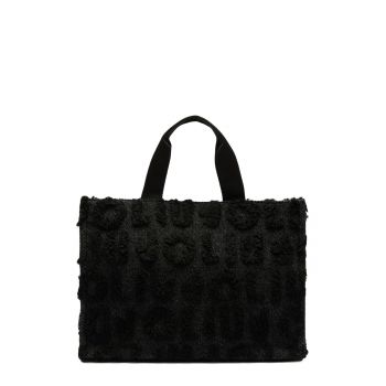 Geanta shopper din amestec de lana