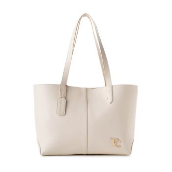 Geanta shopper din piele ecologica cu etui interior cu fermoar