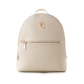 Rucsac din piele ecologica cu aplicatie logo metalica de firma original
